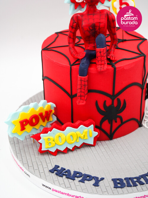 Spiderman Detay Konsept Pasta