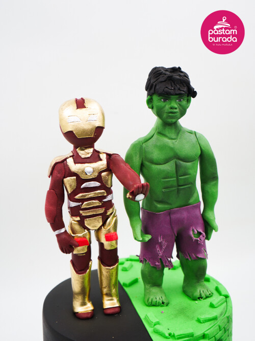 Süper Kahraman Konsept Pasta