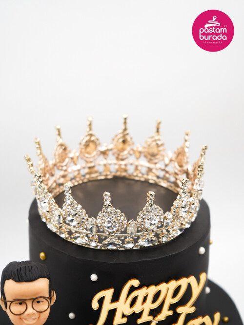 Taç Detay Tasarım Pasta