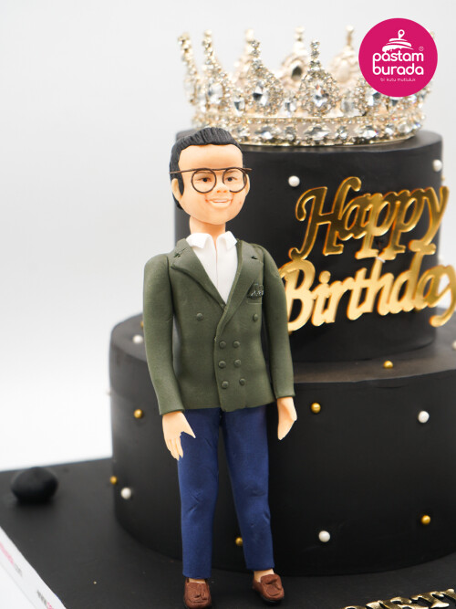 Taç Detay Tasarım Pasta