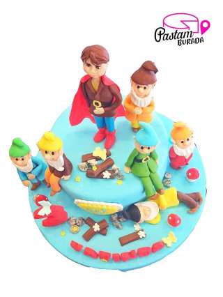 Cüceler Takımı Pasta