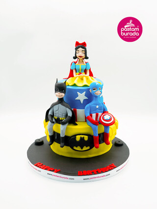 Çizgi Film Konsept Tasarım Pasta