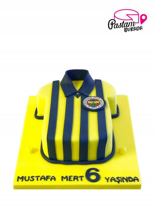 Fenerbahçe Forma Pasta