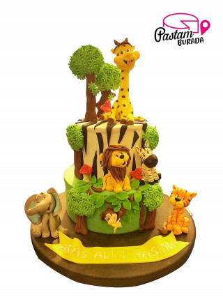 Hayvanlar Alemi Pasta