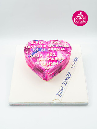 Kalp Sıvama Naked Konsept Pasta