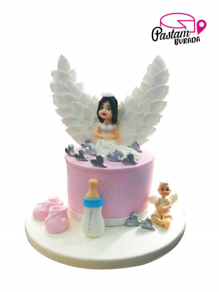 Kanatlı Bebek Pasta