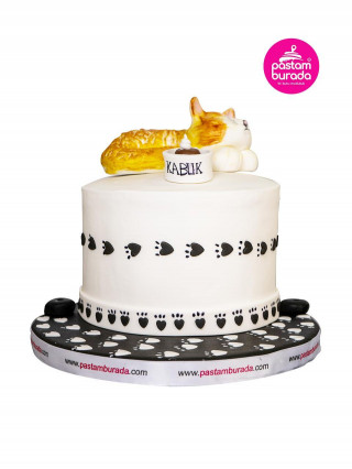 Kedi Konseptli Pasta