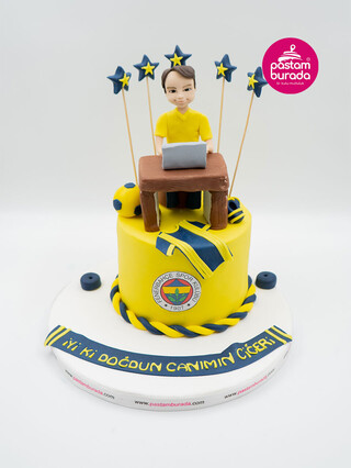 Kişisel Detaylı Taraftar Konsept Pasta