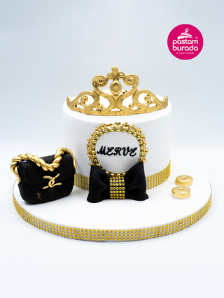 Kraliçe Taç Model Konsept Pasta