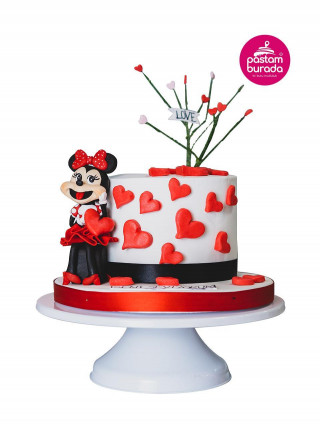 Minnie Mouse Model Kalpli Pasta