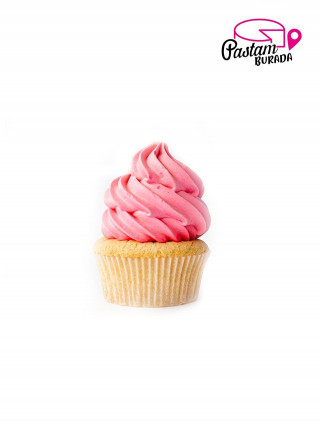 Pembe Kremalı Cupcake