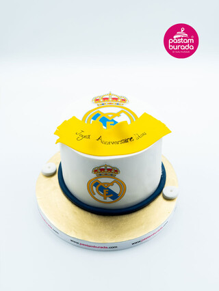 Real Madrid Temalı Konsept Pasta