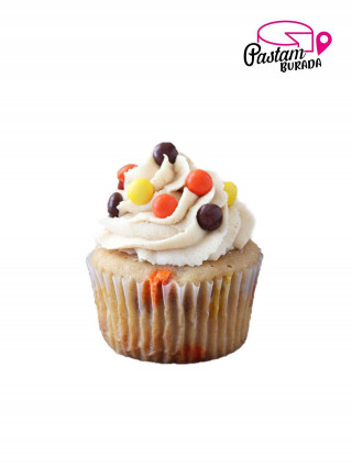 Renkli Bonibon Cupcake