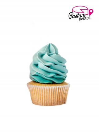 Renkli Kremalı Cupcake