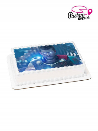 Thor Kare Resimli Pasta