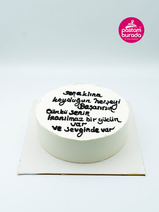 Yazılı Naked Konsept Pasta