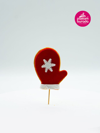 Yılbaşı Eldiven Temalı Konsept Kurabiye