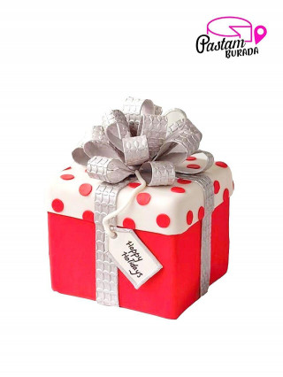 Yılbaşı Konseptli Pasta