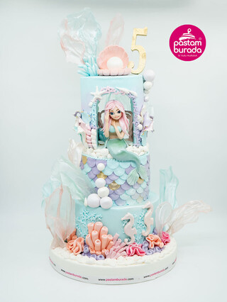 Deniz Kızı Model Pasta