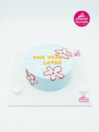 Desenli Naked Sıvama Pasta