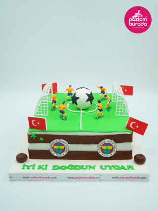 Futbol Takımı Konsept Pasta