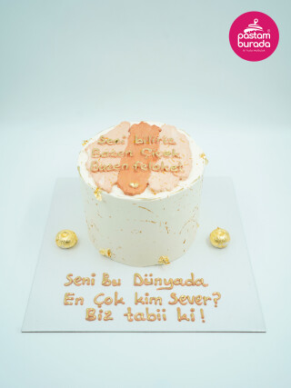 Gold Süslemeli Naked Pasta