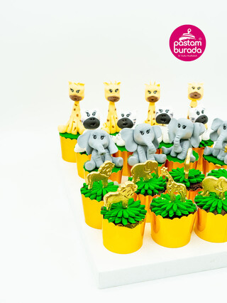 Hayvanlar Alemi Cupcake