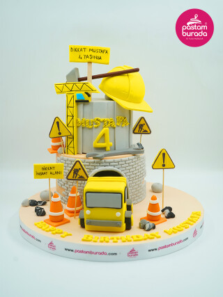 İnşaat Konsept Pasta