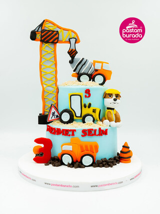 İş Makinesi Konsept Pasta