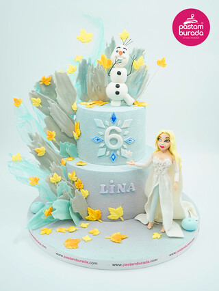 Karlar Ülkesi Konsept Pasta