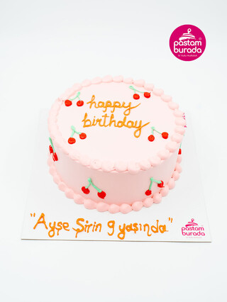 Kiraz Süslemeli Naked Pasta