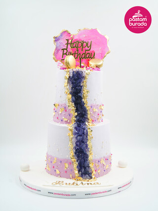 Kristal Detaylı Konsept Pasta