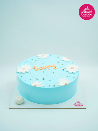 Papatya Süslemeli Naked Pasta