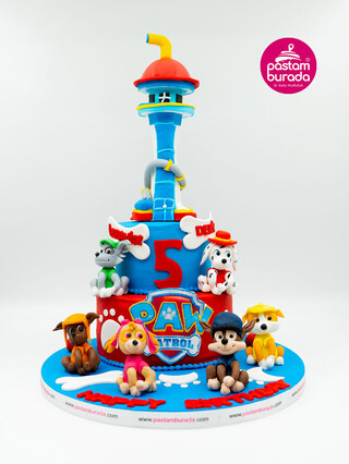 Paw Petrol Konsept Pasta