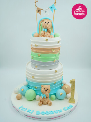 Ayıcık Figür Konsept Pasta