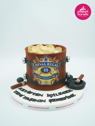 Buz Kovası Tasarım Pasta