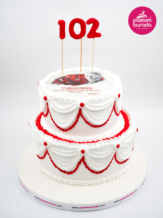 Cumhuriyet Bayramı Tasarım Pasta