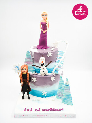 Elsa Ve Anna Konsept Pasta