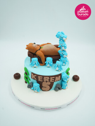 Grizzy ve Lemmingler Konsept Pasta