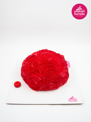 Gül Model Tasarım Pasta