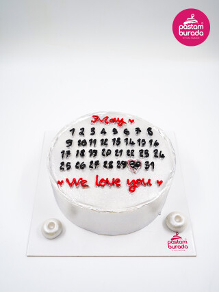 Gümüş Takvim Detay Naked Pasta