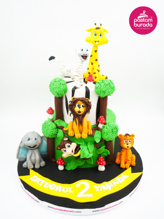 Hayvanlar Alemi Konsept Pasta