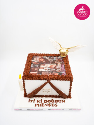 Hermione Granger Tasarım Pasta