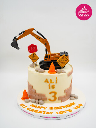 İş Makinesi Detay Konsept Pasta