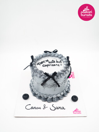 Kurdele Detay Naked Cake