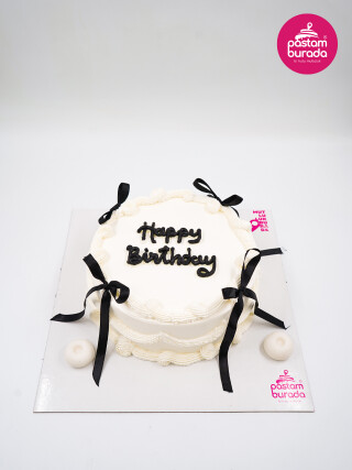 Kurdele Detay Naked Cake