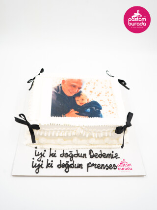 Kurdele Detay Resimli Pasta