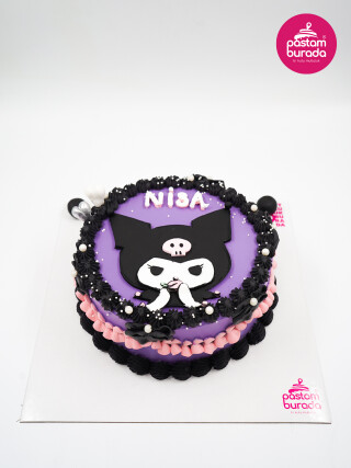 Kuromi Konsept Tasarım Pasta