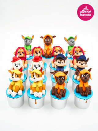 Paw Petrol Konsept Cupcake