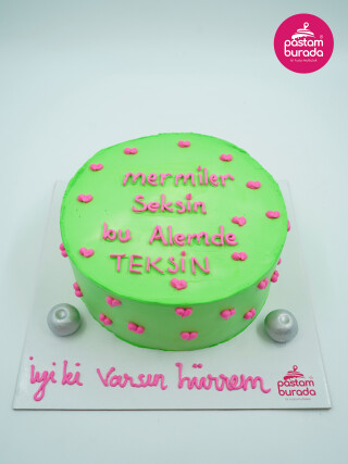 Yeşil Naked Cake